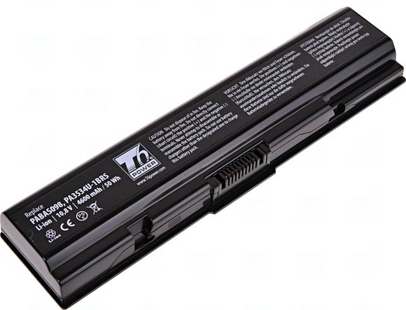 Baterie T6 power Toshiba Satellite A200, A300, A500, L200, L300, L450, L500, L550, 6cell, 4600mAh NBTS0063