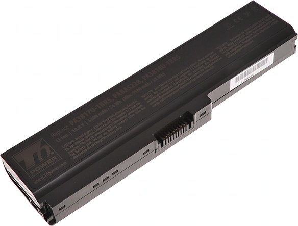 Baterie T6 power Toshiba Satellite L730, L735, L740, L745, L750, L755, L775, 6cell, 5200mAh NBTS0099