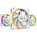 Be quiet! / ventilátor Light Wings White / 120mm / PWM / 3-pack / bílý BL100