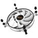 Be quiet! / ventilátor Shadow Wings 2 White / 140mm / PWM / 4-pin / 14,9dBa BL091