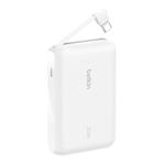 Belkin 10k powerbanka PD 20W USB-C, bílá BPB021hqWH