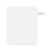 Belkin 140W 4-portová USB-C Power Delivery GaN PPS nástěnná nabíječka + UK, EU, US adaptéry, bílá WCH014btWH