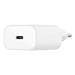 Belkin 25W PD 3.0 PPS USB-C Wall Charger + USB-C/Lightning kábel 1m - White WCA004vf1MWH-B5