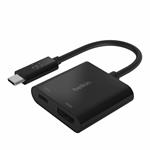 Belkin adaptér USB-C na HDMI + 60W nabíjení AVC002btBK