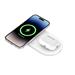 Belkin Boost Charge Pro 2-in-1 Magnetic Wireless Charging Pad with Qi2 15W - White WIZ021vfWH