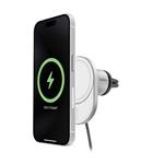 Belkin BOOST CHARGE™ Qi2 Magnetický držák s nabíjením do auta, 15W, bez adaptéru, šedý WIC008btGR-NCV2