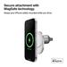 Belkin BOOST CHARGE™ Qi2 Magnetický držák s nabíjením do auta, 15W, šedý WIC008btGR-V2