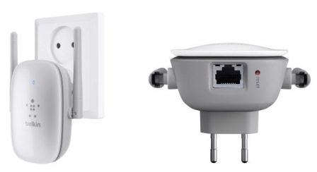 Belkin Dual-Band Wireless Range Extender N600, wall-mount F9K1122as