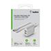 Belkin Duální USB-A domácí nabíječka 24W, lightning kabel, bílá WCD001vf1MWH