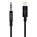 Belkin kabel Lightning - 3,5mm jack, 0,9m - černý AV10172bt03-BLK