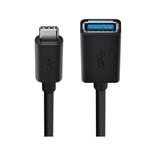 Belkin kabel USB-C 3.0 to USB-A, 15cm F2CU036btBLK