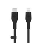 Belkin kabel USB-C na LTG_silikon, 2M, černý CAA009bt2MBK