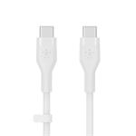 Belkin kabel USB-C na USB-C 1M, bilý CAB009bt1MWH