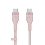 Belkin kabel USB-C na USB-C 1M, růžový CAB009bt1MPK