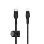 Belkin kabel USB-C s konektorem LTG,1M černý pletený CAA011bt1MBK