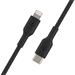 Belkin Lighting to USB-C kabel, 2m, černý CAA003bt2MBK