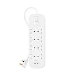 Belkin SURGE 8OT 900J, 30W, Dual USB C SRB004ca2M