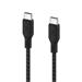Belkin USB-C na USB-C kabel 100W, 2m, černý - odolný CAB014bt2MBK