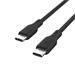 Belkin USB-C na USB-C kabel 100W, 2m, černý - odolný CAB014bt2MBK
