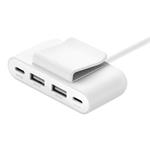 Belkin USB power Extender, 2xC 2xA až 30W, bilý BUZ001bt2MWHB7