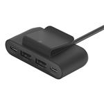 Belkin USB power Extender, 2xC 2xA až 30W, černý BUZ001bt2MBKB7