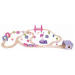 Bigjigs Rail Velká vláčkodráha princezny 0691621090237