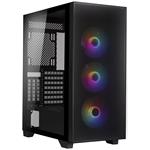 BitFenix skříň NOVA MESH M ARGB/ mATX / 3x120mm ARGB fan / 2xUSB 3.0 / tvrzené sklo / černá BFC-NME-300-KKGSK-4A