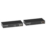 Black Box KVM extender, DVI-D, USB 2.0, audio, ser KVXLC-100-R2