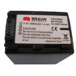 Braun akumulátor SONY NP-FH90, FH100, 3000mAh DB59348