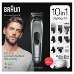 Braun Hairclipper MGK 7221 Metallic Grey 4210201281832