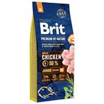 Brit Premium by Nature Junior M 15kg 8595602526338