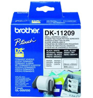 BROTHER DK11209 Small Adress Labels (800 ks)