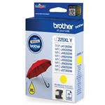 Brother originál ink LC-225XLY, yellow, 1200str., 1ks, Brother MFC-J4420DW, MFC-J4620DW LC225XLY