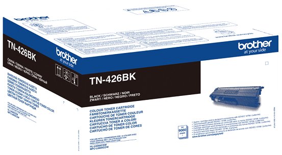 Brother originál toner TN-426BK, black, 9000str., Brother HL-L8350CDW, MFC-L8900CDW TN426BK