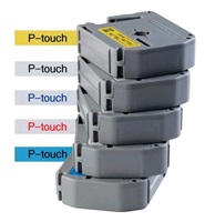 BROTHER TZFX611 Black On Yellow Flexible ID Tape (6mm)