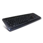 C-TECH CZ/SK KB-102 USB slim black KB-102-U-BL