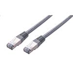 C-TECH Kabel patchcord Cat5e, FTP, šedý, 10m CB-PP5F-10