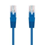 C-TECH Kabel patchcord Cat5e, UTP, modrý, 0,25m