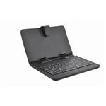 C-TECH pouzdro univerz. s klaves pro 7" tab,černé UTKC-01BK