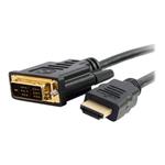 C2G 1.5m HDMI to DVI Adapter Cable - DVI-D Digital Video Cable - Video kabel - jeden spoj - HDMI / 82030 42515