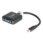 C2G 20cm Mini DisplayPort to VGA Adapter - Thunderbolt to VGA Converter M/F - Black - Adaptér VGA) 84315