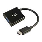 C2G HDMI to VGA Adapter Converter Dongle - Nástroj pro převod videa - HDMI - HDMI, VGA - černá 80500