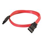 C2G - Kabel SATA - Serial ATA 150/300/600 - SATA (F) do SATA (F) - 50 cm - červená 81818