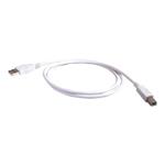 C2G - Kabel USB - USB (M) do USB typ B (M) - USB 2.0 - 2 m - bílá 81561