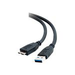 C2G - Kabel USB - USB typ A (M) do Micro-USB Type B (M) - USB 3.0 - 2 m - černá 81684