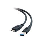 C2G - Kabel USB - USB typ A (M) do Micro-USB Type B (M) - USB 3.0 - 3 m - černá 81685