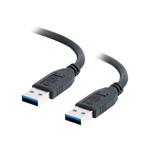 C2G - Kabel USB - USB typ A (M) do USB typ A (M) - USB 3.0 - 2 m - černá 81678