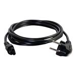 C2G Laptop Power Cord - Elektrický kabel - IEC 60320 C5 do CEE 7/7 (M) - AC 250 V - 3 m - lisovaný 80608