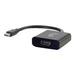 C2G Mini DisplayPort to HDMI Active Adapter Converter 4K UHD - Black - Video adaptér - DisplayPort 84307