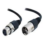 C2G Pro-Audio - Audio kabel - XLR3 (M) do XLR3 (F) - 1 m - stíněná kroucená dvoulinka (S/FTP) 80377